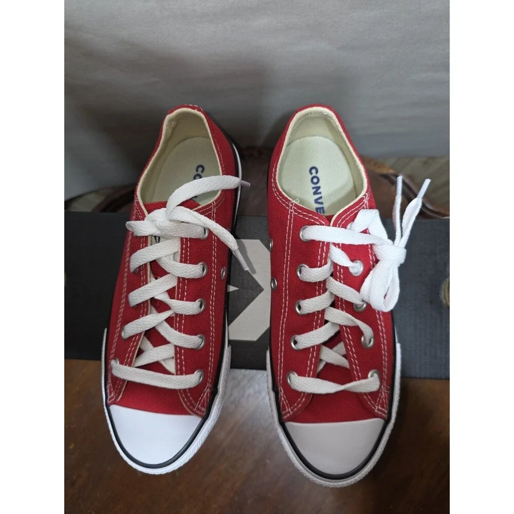 Converse Chuck Taylor All Star Ox Youth 2 Womens 3.5 Red 3J236 Sneakers NIB